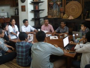 Pertemuan Chairman Nusantara festival Dgn Pengurus AMAN 