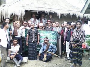 Musyawara Pal Batas Tanah Siga Ria komunitas Adat Wologai