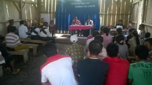 Lokakarya Diikuti Seluruh Lapisan warga Kalang Maghit dan pemerintah desa 